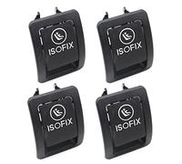 Niniang 4X 2059200513 - Tapa de interruptor ISOFIX para asiento de coche W205 C300 C350 C200 C180 2015-2016, color negro