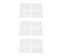 Niniang 72 piezas amortiguadores de tambor, almohadillas de gel para amortiguador de tambor silenciador de tambor suave de silicona suave para de control Tono de batería ()