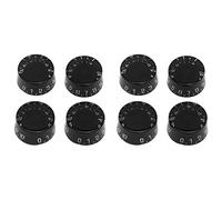 Niniang 8 piezas serie guitarra eléctrica alta forma botones velocidad volumen botones control tono compatible para Lp estilo guitarra