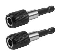 Niniang - Adaptador de portabrocas de taladro para portapuntas de cambio de varilla hexagonal de de 1/4 pulgadas
