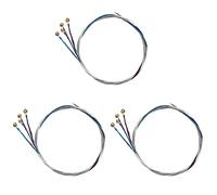 Niniang - Juego de 3 cuerdas de violín (E-A-D-G, núcleo de acero + níquel herida, accesorios de piezas de instrumentos musicales con cuerdas exquisitas