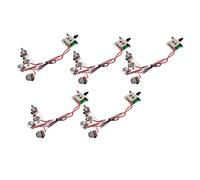 Niniang - Lote de 5 botes para guitarra precable, 1 volumen, 2 tonalites control interruptor de 5 vías, 3-500 K