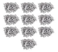 Niniang M1.5 Abrazaderas de Cable de Virola de Aluminio de Cable Metálico Crimpado Chaqueta de Aluminio Portabrocas de Cable Metálico 2000 Piezas