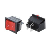 Niniang Niniang(R) - Interruptor basculante (2 unidades, 15 A, 20 A, CA, 250 V/125 V, 2 unidades)