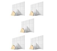 Niniang Paquete de 60 paneles acústicos autoadhesivos, relleno insonorizado de 12 x 12 x 0,4 pulgadas, panel aislante acústico para,