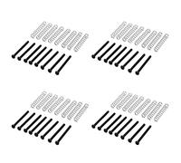 Niniang - Pick-up de guitarra eléctrica (32 piezas, M2,5 x 32 mm, ajuste de , tornillo y resorte, no 0,4 mm, color negro