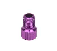 Niniang R Presta a Schrader Rueda de Bicicleta Válvula de Neumático Adaptador Convertidor Violeta