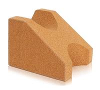 Niniang - Reposapiés para guitarra de corcho, cojín de apoyo para de guitarra, accesorios de guitarra para reparación, mantenimiento, limpieza, resistente, fácil de usar, color madera.
