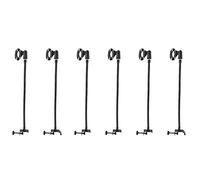 Niniang - Soporte de micrófono de cuello de cisne flexible con pinza de escritorio para estudio de radiodifusión, equipo de transmisión en , estaciones