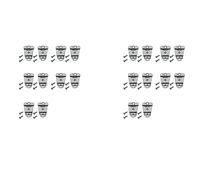 Niniang - Soporte para micrófono (20 unidades, para micrófono portátil, para CB CM300, GTX800, HLN9073, GM360, Radio