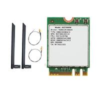 Niniang - Tarjeta WiFi AX210NGW + 2 antenas WiFi 6E Bluetooth 5.2 2.4Ghz 5Ghz 3000Mbps Adaptador inalámbrico M.2 Tarjeta de red 802.11Ax Tarjeta WiFi AX210
