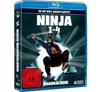Ninja 1-4 – Cuatrilogía – Blu-ray – Edición Box (Alemania)