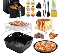 Ninja - Accesorio para freidora de aire caliente Ninja Max Pro 6,2 L AF180EU AF140EU, Philips 6,2L, COSORI 5,5L, molde de silicona para freidora de aire caliente Ninja Accesorios