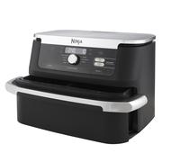 Ninja Foodi FlexDrawer, Freidora de Aire con Zona Flex, Negro | 7 Funciones de Cocción y Divisor Extraíble, Capacidad de 10,4 L para Comidas Familiares - AF500EU