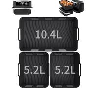 Ninja Air Fryer Accesorios, 3 piezas de silicona para freidora de aire para Ninja 10,4 L AF500EU, accesorios de silicona para freidora de aire, reutilizable para accesorios Ninja AF500EU (1 x 10,4 l+2
