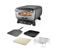 Ninja Artisan Horno Air Fry y Pizza de Exterior, Gris MO201EU