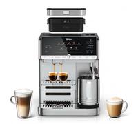 Ninja AutoBarista Automatic Espresso, máquina de café de filtro e infusionado en frío, 10 programas de bebidas y 4 programas de espumado, piezas extraíbles aptas para lavavajillas, plateado AE1021EU