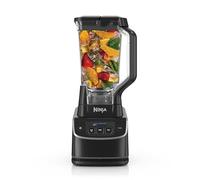 Ninja Batidora de jarra, 3 ajustes de velocidad, modo manual Pulse (Pulso), jarra grande de 1,9 l de capacidad máxima para líquidos, prepara smoothies, salsas y mucho más, Negro BP201EU