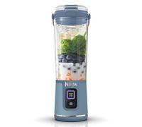 Ninja Blast Batidora portátil, Vaso de 530 ml con tapa antigoteo y boquilla para sorber, Minibatidora sin cable, recargable, smoothies, batidos de proteínas, pica hielo y frutas congeladas, BC151EUNV