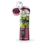 Ninja Blast Batidora portátil, Vaso de 530 ml con tapa antigoteo y boquilla para sorber, Minibatidora sin cable, recargable, smoothies, batidos de proteínas, pica hielo y frutas congeladas, BC151EUCR