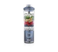 Ninja Blast Max Batidora portátil de 570 ml con batería recargable, vaso para mezclas y tapa antigoteo para hacer smoothies, batidos de proteínas, picar hielo y fruta congelada, azul marino, BC251EUNV