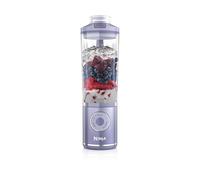 Ninja Blast Max Batidora portátil de 570 ml con batería recargable, vaso para mezclas y tapa antigoteo para hacer smoothies, batidos de proteínas, picar hielo y fruta congelada, lavanda, BC251EULD