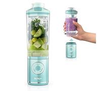 Ninja Blast Max - Batidora portátil + Twist & Go - Mezcladora personal Ninja Blender Licuadora Hielo 3 Programas Inalámbrico Desmontable 650 ml Contenedor Apto para Lavavajillas