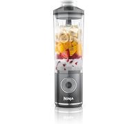 Ninja Blast Max BC251UKGY - Batidora portátil, 570 ml, batería recargable, taza de mezcla y tapa a prueba de fugas, 3 funciones de mezcla, hace batidos, batidos de proteínas, mezcla hielo y frutas