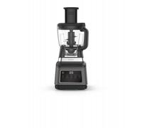 Ninja Procesador de alimentos 3 en 1, 1200 W, batidora multifunción, 5 programas automáticos, bol 1,8 l, jarra 2,1 l, vaso 700 ml, tecnología Auto-iQ, piezas aptas para lavavajillas, Negro, BN800EU