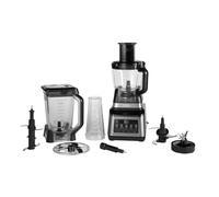 Ninja BN800EU batidora con Auto-iQ food processor, Stand Mixer & Personal Blender, 1200W, 1.8 Litre Container, 2.1 Litre Jug, 700ml cup with lid - black silver