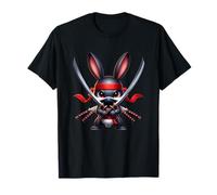 Ninja Bunny Samurai Guerrero Cutie Camiseta