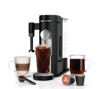Ninja | Cafetera | Porción individual | Prepara café con cápsulas y café molido | Compatible con cápsulas de café K-Cup | 4 estilos de preparación, hasta 24 oz de tamaño de taza y depósito extraíble