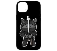 Ninja Cat Swordfighter Kawaii Artes Marciales Karate Ninjutsu Carcasa para iPhone 14 Plus