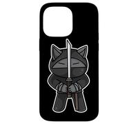 Ninja Cat Swordfighter Kawaii Artes Marciales Karate Ninjutsu Carcasa para iPhone 14 Pro MAX