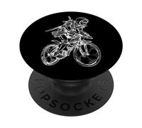 Ninja Ciclismo Bicicleta Ciclista Ciclista Ciclismo Bicicleta Montar PopSockets PopGrip Adhesivo