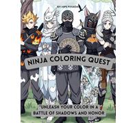 Ninja Coloring Quest: unleash your color in a battle of shadows and honor