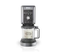 Ninja CREAMi Deluxe - Máquina para hacer helados y postres congelados con 3 recipientes, 10 funciones, hace helado, gelato, sorbete, yogur congelado, batidos, granizados y más, opción de sabor 2 en 1