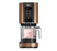 Ninja CREAMi Heladera multifunción, capacidad de 1,4L, 3 tarrinas, 7 programas, Helado, Gelato, Sorbete, Smoothie Bowl, Batido y más, negro/cobre, NC300EUCP