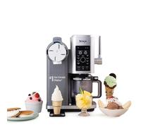 Ninja CREAMi Swirl - Máquina para hacer helados y porciones suaves, sorbete, batido, yogur congelado, programa bajo en calorías y más, 13 en 1, mango suave y (2) pintas CREAMi Swirl de 16 onzas, para