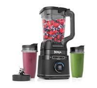 Ninja Detect Power Blender Pro - Licuadora con tecnología BlendSense para batidos, alimentos, compacta, porción personal, 1,800 vatios de potencia, jarra de 2.1 L, (2) vasos de 0.71 L, negra, TB301