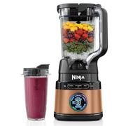 Ninja Detect Power Pro Batidora 2 en 1 (1200W), con jarra de 2 L (capacidad máx. 1900 ml) y 2 vasos, para smoothies, picar verduras y mezclar bebidas congeladas, negro/cobre, TB301EUCP