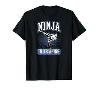 Ninja en Entrenamiento Divertido Broma de Karate Camiseta
