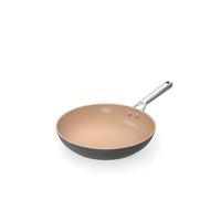 Ninja ExtendedLife CW90030UK - Sartén de cerámica antiadherente (30 cm, sin PFA, PFOA, plomo o cadmio), compatible con inducción, mango de acero inoxidable, apta para horno hasta 285 °C, color