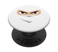Ninja Eyes & Face in The Light Disfraz de Fiesta de Halloween PopSockets PopGrip Adhesivo