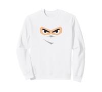 Ninja Eyes & Face in The Light Disfraz de Fiesta de Halloween Sudadera