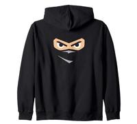 Ninja Eyes & Face in The Light Disfraz de Fiesta de Halloween Sudadera con Capucha