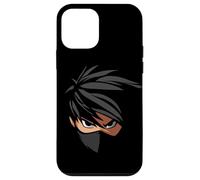 Ninja Eyes & Face in The Shadows Disfraz de Fiesta de Halloween Carcasa para iPhone 12 Mini