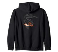 Ninja Eyes & Face in The Shadows Disfraz de Fiesta de Halloween Sudadera con Capucha