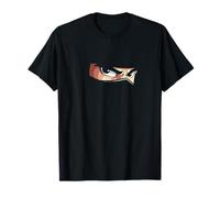 Ninja Eyes & Face in The Shadows Halloween Party Costume Camiseta