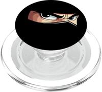 Ninja Eyes & Face in The Shadows Halloween Party Costume PopSockets PopGrip para MagSafe